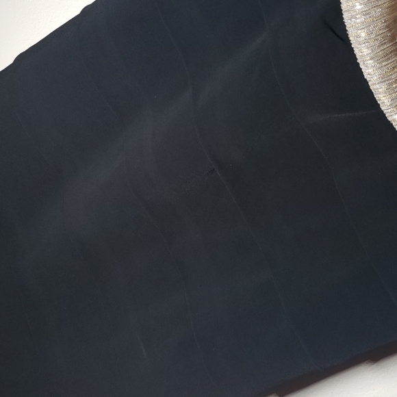 ENFOCUS STUDIO Black and Gold Cocktail Dress Sz 8 - Picture 5 of 6